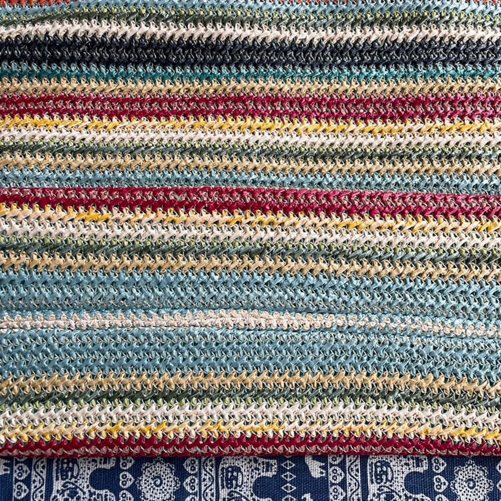 🍒Miu Miu Multicolor Woven Tote Bag - Picture 5 of 7